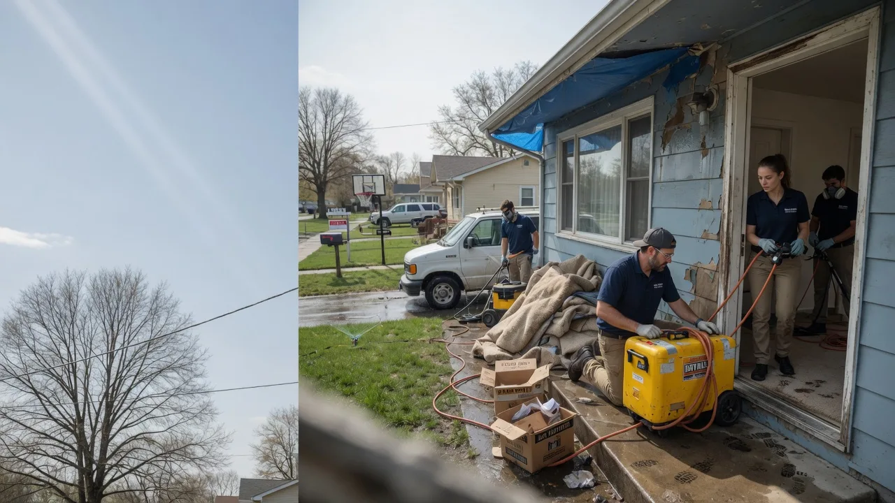 Basement Flood Cleanup in Newdale, ID near me